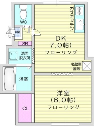 新川駅 徒歩9分 1階の物件間取画像